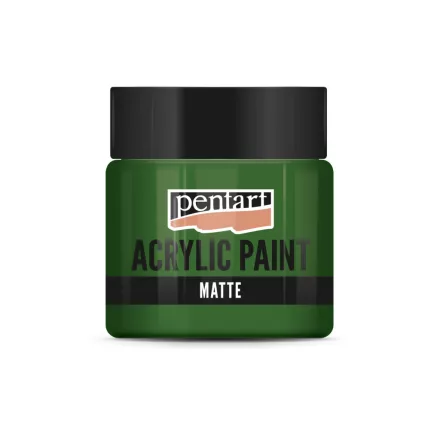 Matt akrilfesték - ZÖLD 50ml | Pentart