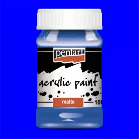 Matt akrilfesték - KÉK 100ml | Pentart