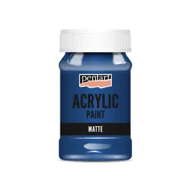 Matt akrilfesték - KÉK 100ml | Pentart