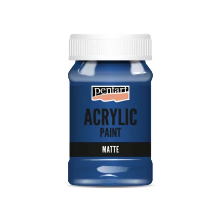 Matt akrilfesték - KÉK 100ml | Pentart