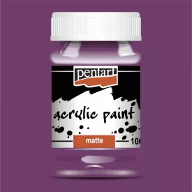 Matt akrilfesték - LILA 100ml | Pentart