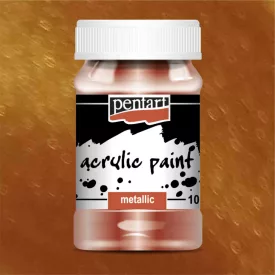 Metál akrilfesték BRONZ 100ml | Pentart