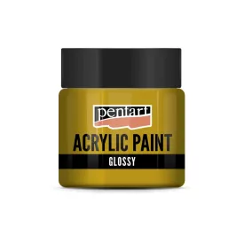 Fényes akrilfesték OKKER 50ml | Pentart