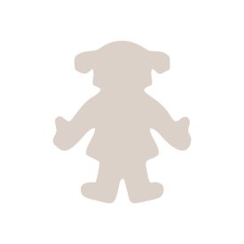 Formalyukasztó 25mm - Lány