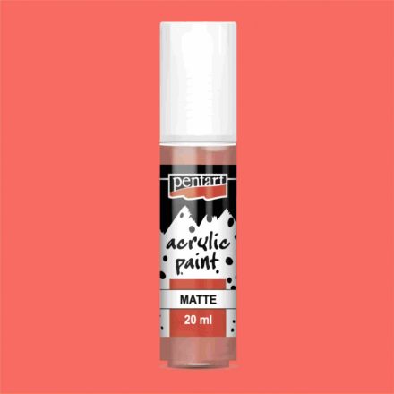 Matt akrilfesték - KORALL 20ml | Pentart