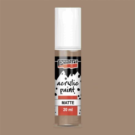 Matt akrilfesték - SÖTÉTHOMOK 20ml | Pentart