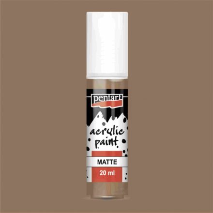 Matt akrilfesték - MARS BARNA 20ml | Pentart