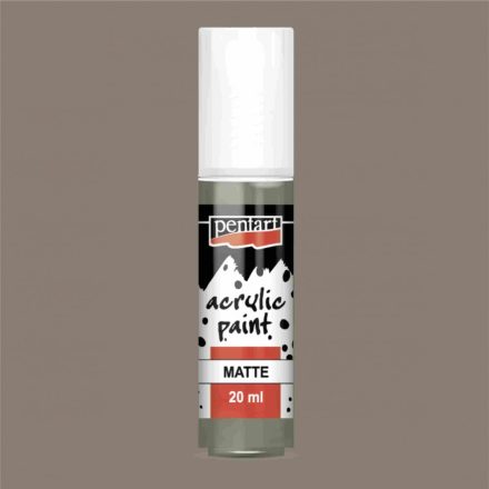 Matt akrilfesték - ISZAPSZÜRKE 20ml | Pentart