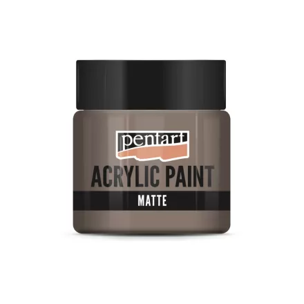 Matt akrilfesték - VINTAGE BARNA 50ml | Pentart