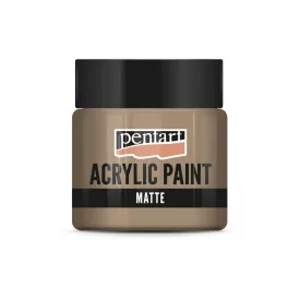 Matt akrilfesték - SÖTÉTHOMOK 50ml | Pentart