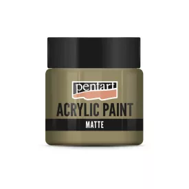Matt akrilfesték - SÓLYOMBARNA 50ml | Pentart