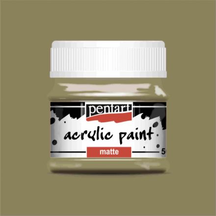 Matt akrilfesték - SÓLYOMBARNA 50ml | Pentart
