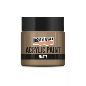 Matt akrilfesték - MARS BARNA 50ml | Pentart