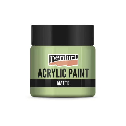 Matt akrilfesték - MOJITO ZÖLD 50ml | Pentart