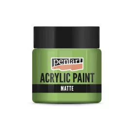 Matt akrilfesték - LEVÉLZÖLD 50ml | Pentart