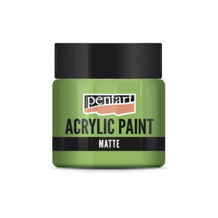 Matt akrilfesték - LEVÉLZÖLD 50ml | Pentart