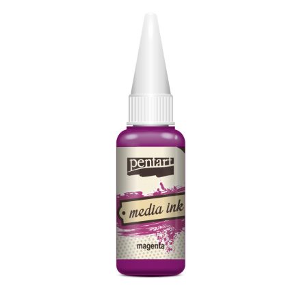 Média tinta korallkék 20ml - Pentart