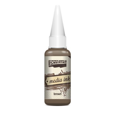 Média tinta barna 20ml | Pentart 