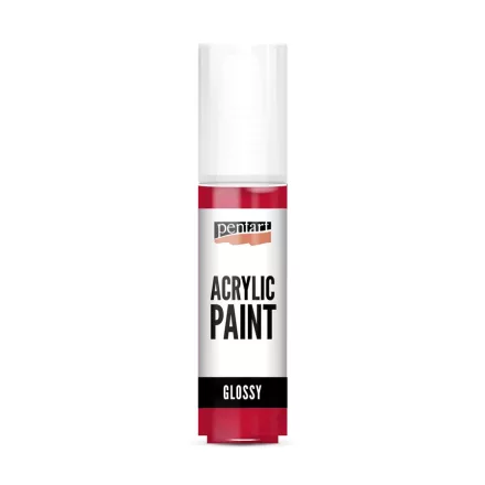 Fényes akrilfesték PIROS 20ml | Pentart