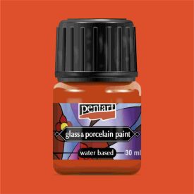 Üveg és porcelánfesték NARANCS 30ml | Pentart  Üveg és porcelánfesték NARANCS 30ml | Pentart