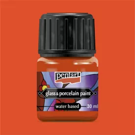 Üveg és porcelánfesték NARANCS 30ml | Pentart 