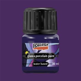 Üveg és porcelánfesték LILA 30ml | Pentart  Üveg és porcelánfesték LILA 30ml | Pentart