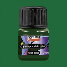 Üveg és porcelánfesték ZÖLD 30ml | Pentart  Üveg és porcelánfesték ZÖLD 30ml | Pentart