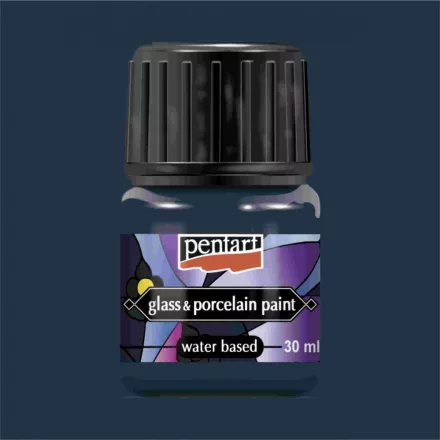 Üveg és porcelánfesték TÜRKIZKÉK 30ml | Pentart 