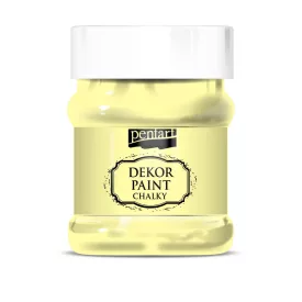 Dekor krétafesték SÁRGA 230ml Pentart 