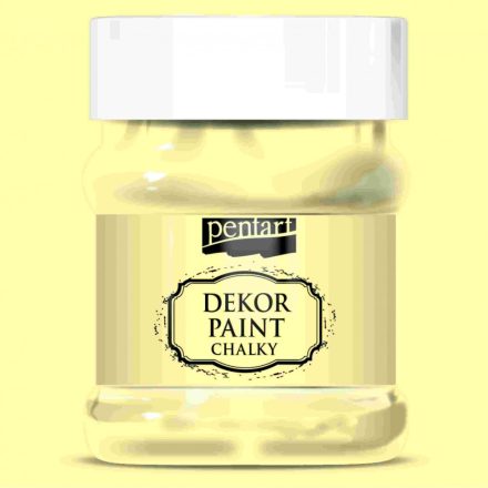 Dekor krétafesték SÁRGA 230ml Pentart 