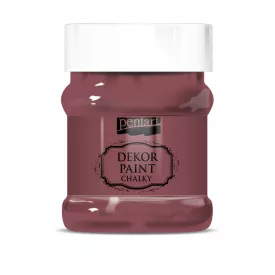 Dekor krétafesték BURGUNDI VÖRÖS 230ml Pentart 