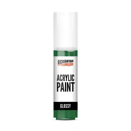 Fényes akrilfesték FENYŐZÖLD 20ml | Pentart