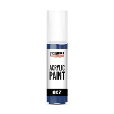 Fényes akrilfesték SÖTÉTKÉK 20ml | Pentart