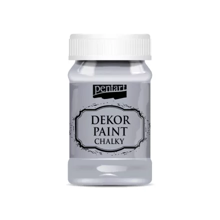 Dekor krétafesték SZÜRKE 100ml Pentart