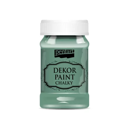 Dekor krétafesték TÜRKIZZÖLD 100ml Pentart