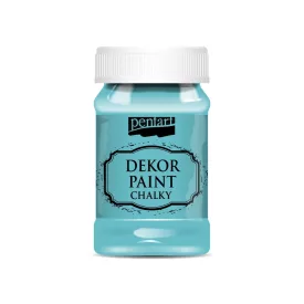 Dekor krétafesték TÜRKIZKÉK 100ml Pentart