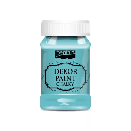 Dekor krétafesték TÜRKIZKÉK 100ml Pentart