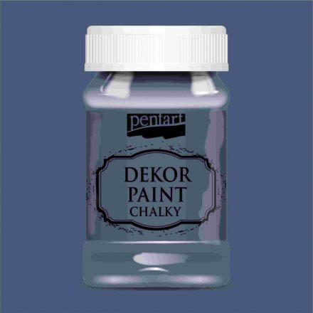 Dekor krétafesték INDIGÓKÉK 100ml Pentart