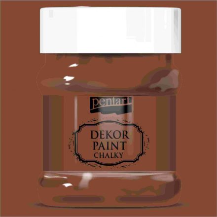 Dekor krétafesték BARNA 230ml Pentart 