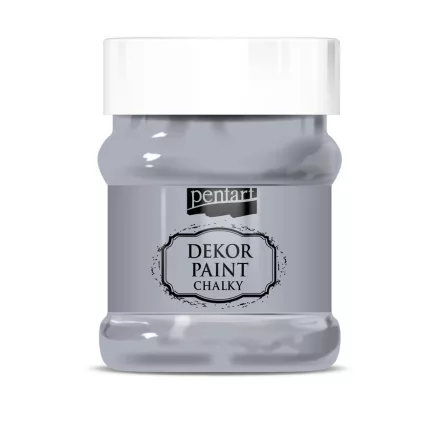 Dekor krétafesték SZÜRKE 230ml Pentart 