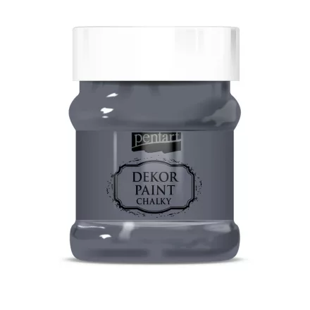 Dekor krétafesték GRAFITSZÜRKE 230ml Pentart 
