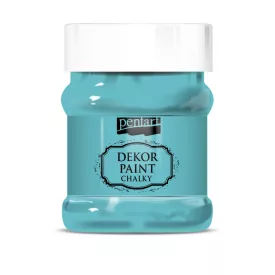 Dekor krétafesték TÜRKIZKÉK 230ml Pentart 