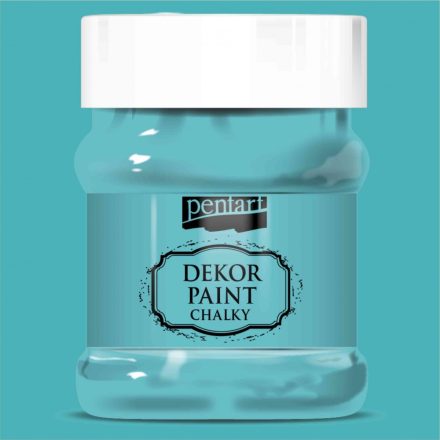 Dekor krétafesték TÜRKIZKÉK 230ml Pentart 