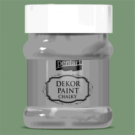 Dekor krétafesték OLAJFAZÖLD 230ml Pentart 