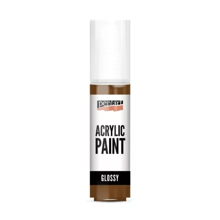Fényes akrilfesték GESZTENYE 20ml | Pentart
