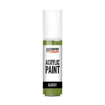 Fényes akrilfesték OLIVA 20ml | Pentart