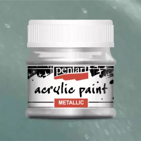 Metál akrilfesték EZÜST  50ml | Pentart