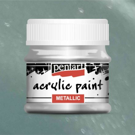 Metál akrilfesték EZÜST  50ml | Pentart