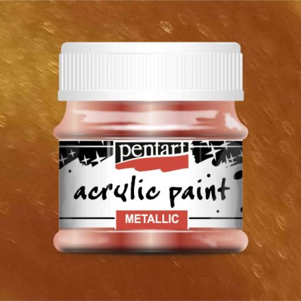 Metál akrilfesték BRONZ  50ml | Pentart