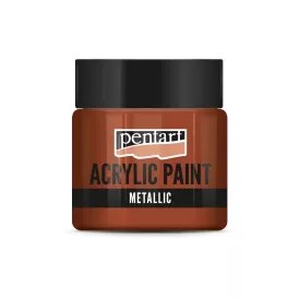 Metál akrilfesték VÖRÖSRÉZ  50ml | Pentart